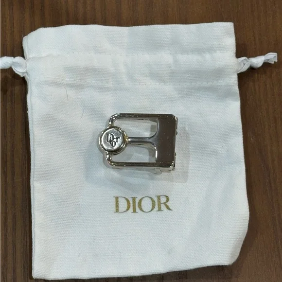 Dior Silver Belt Buckle - Picture 1 of 8